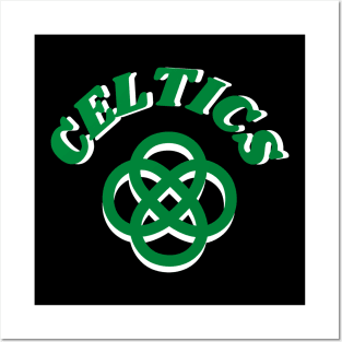 Celtics tshirt Posters and Art